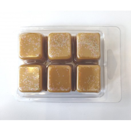 Fondant Moulée Artisanale Maison LUNALYS Tablette Marron paillettes