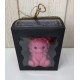 LUNALYS Handmade Woven Candle - Strawberry Hooded Teddy Bear