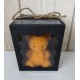 LUNALYS Handmade Molded Candle - Citrus Tummy Bear Bow