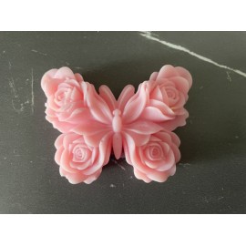 Fondant Moulée Artisanale Maison LUNALYS Papillon Pasteque melon