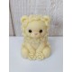 Bougie Moulée Artisanale Maison LUNALYS Nounours Capuche Goyave