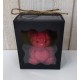 LUNALYS Handmade Woven Candle - Strawberry Heart Teddy Bear