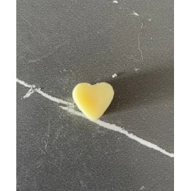 Fondant Moulée Artisanale Maison LUNALYS Sachet de Petits Coeurs Jaunes