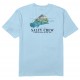 Tee Shirt Homme Salty Crew Mahi Surface Clear Sky