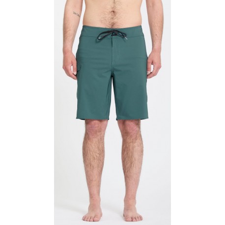 VOLCOM Men's Lido Solid Mod 20 Boardshorts Rifle Green