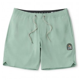 Boardshort Homme VISSLA Solid Sets 17.5" Ecolastic Aloe