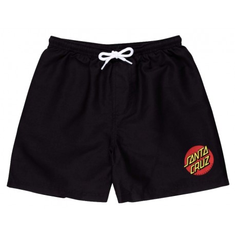 Boardshort Santa Cruz Youth Sreaming Hand Black