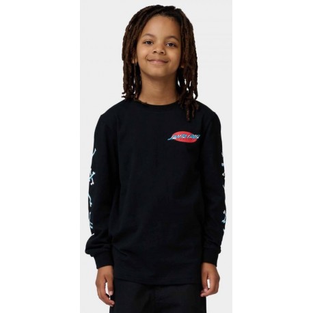 Tee Shirt Manches Longues Junior Santa Cruz Salba Voodoo Pit Black