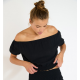 Banana Moon Binky Tafalla Women's Black Top