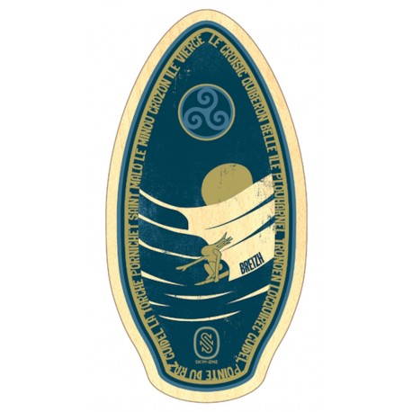 Skimboard Skim One Breizh 41" Ensign Blue