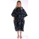 Poncho All-in Woman Oneline White