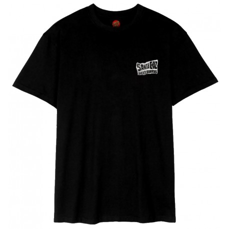 Tee Shirt Homme Santa Cruz Collage Hand Black