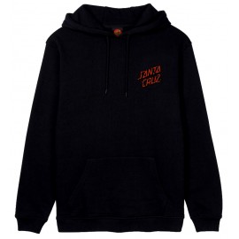 Sweat à Capuche Santa Cruz Roskopp Screaming Five Black