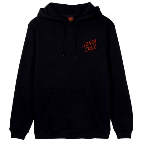 Sweat à Capuche Santa Cruz Roskopp Screaming Five Black