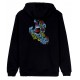Sweat à Capuche Santa Cruz Roskopp Screaming Five Black