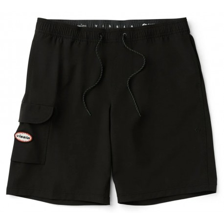 Boardshort Vissla Long Sets 21" Ecolastic Black