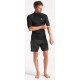 C-Skins Nuwave Rash X Mens Short Sleeve Vest Black