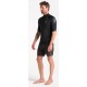 Lycra Homme C-Skins Manche Courte NuWave Rash X Black