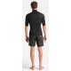 C-Skins Nuwave Rash X Mens Short Sleeve Vest Black
