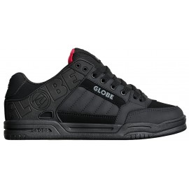 Chaussures Globe Tilt Black Red Tartan