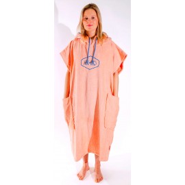 Poncho All-in Classic Coral Blue