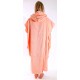 Poncho All-in Classic Coral Blue