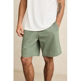 Short Rhythm Essential Herringbone Olive