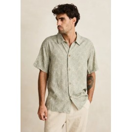 Chemise Rhythm Manche Courte Java Shirt SMS Olive
