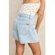 Short Femme Rhythm Staple Denim Light Blue