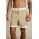 Boardshort Rhythm Heritage Hem Trunk Sand