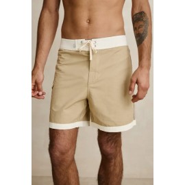 Boardshort Rhythm Heritage Hem Trunk Sand