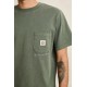 Tee Shirt Rhythm Manche Courte Vintage Pocket Forest