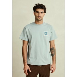 Rhythm Surf Essentials Short Sleeve Tee Shirt Seafoam