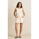 Robe Rhythm Hanalei Mini Dress Cream