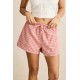 Short Femme Rhythm Kirra Check Pink