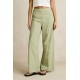 Pantalon Rhythm Femme Vista Sripe Wide Leg Olive