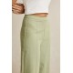 Pantalon Rhythm Femme Vista Sripe Wide Leg Olive