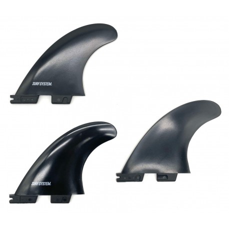 Ailerons Surfsystem compatibles FCSII M - Black