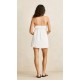 Rhythm Sandy Cove Strapless Mini Dress White