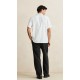 Chemise Rhythm Manche Courte Novelty Stripe White