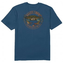 Men's T-Shirt Salty Crew Jimmy Cast Blue