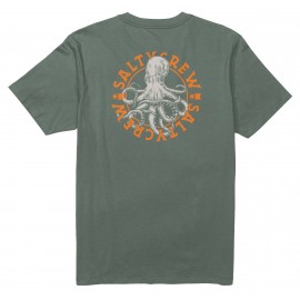 Men's T-Shirt Salty Crew Tentacles Laurel Wreath
