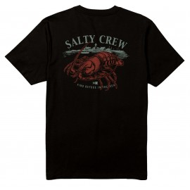 Men's T-Shirt Salty Crew Shelled Black