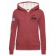 Sweat Doublé Sherpa Femme STERED Héritage Vintage Brique