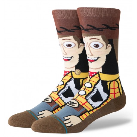 Stance Woody Crew Socks - Brown