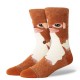 Chaussettes STANCE Gizmo Crew Brown