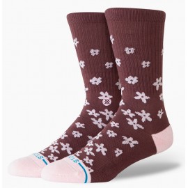 Chaussettes STANCE Floral Dreams Crew Brown