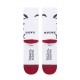 STANCE Skeleton Crew White Socks