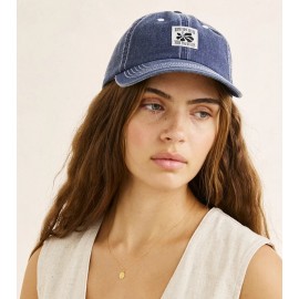 Casquette Rhythm Bayside Washed Dark Blue