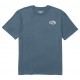 Men's T-Shirt Salty Crew Yellow Tailed Slate